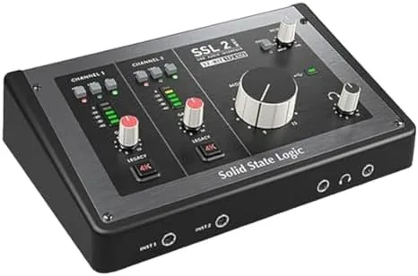 Solid State Logic SSL 2 MKII - 2x2 USB Audio Interface Review: Tested and Rated