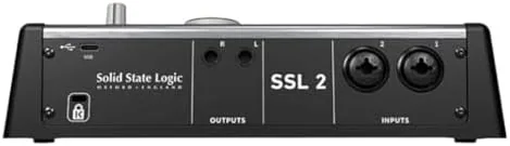 The Solid State Logic SSL 2 MKII - 2x2 USB Audio Interface in real use