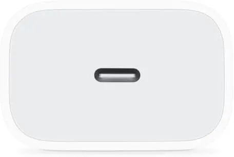 Smartphone charging at full speed from the 20W adapter