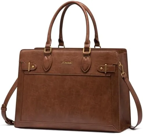 LOVEVOOK Laptop Bag for Women 17 Inch Work Tote, Business Computer Briefcase, PU Leather Review: Tested and Rated