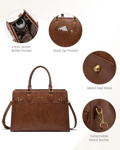 The LOVEVOOK Laptop Bag for Women 17 Inch Work Tote, Business compared in context
