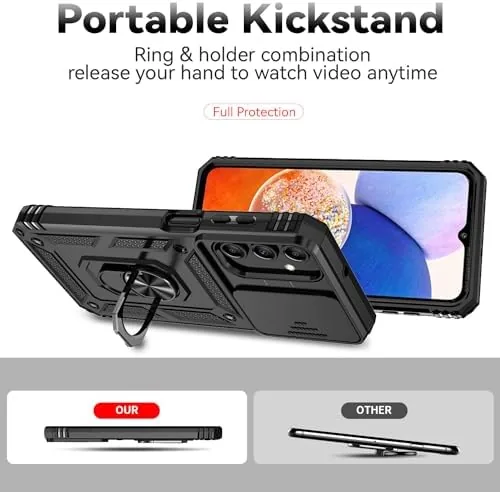 Close look at the SunStory Phone Case Compatible with Samsung Galaxy A16 5G Case build quality