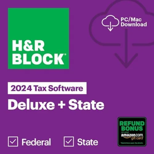 H&R Block Tax Software Deluxe + State 2024 Review: Worth Buying in 2026?