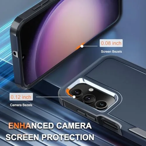 Testing the Case for Samsung Galaxy A16 5G,Full Body Heavy Duty Cover,Navy over two weeks