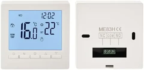 The Flylin Week Programmable Thermostat, Digital LCD Display 0-95 | Temperature in real use