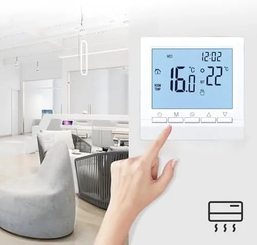 The Flylin Week Programmable Thermostat, Digital LCD Display 0-95 | Temperature compared in context