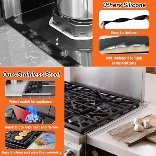Adjustable steel cover compared with a fixed size cover