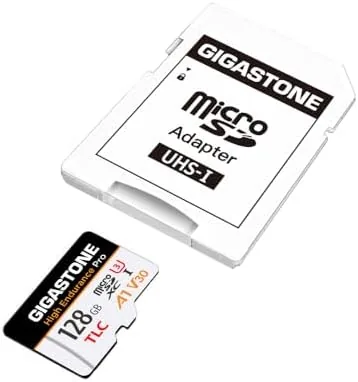 The 【5 Yrs Free Data Recovery】【Dash Cam】 GIGASTONE 128GB Micro SD in real use