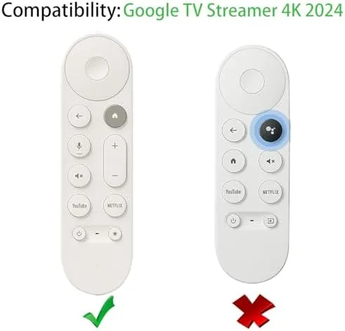 Close look at the Silicone Cover Case for Google TV Streamer 4K Google GY3LE build quality
