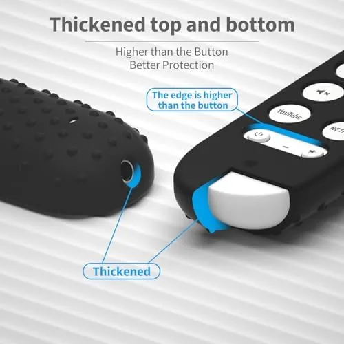 Another view of the Silicone Cover Case for Google TV Streamer 4K Google GY3LE