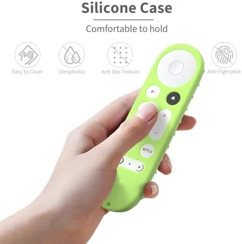 The Silicone Cover Case for Google TV Streamer 4K Google TV in real use