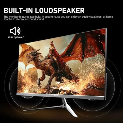 The Gawfolk 24.5 Inch PC 200Hz Gaming Monitor, FHD 1080p screen in real use
