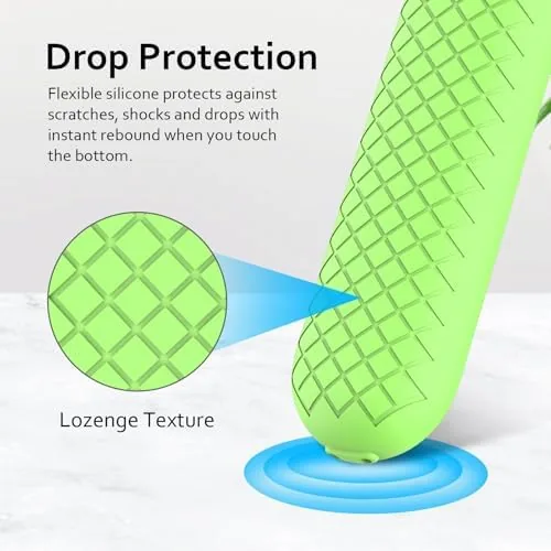 The LEFXMOPHY Glow Cover for Google TV Streamer 4K Remote 2024 in real use