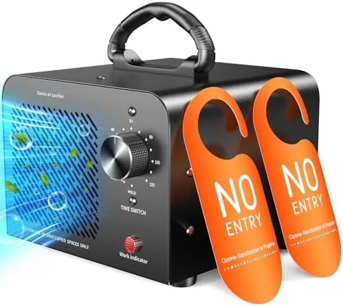 Hadlook Ozone Generator 48,000mg, Ozone Machine Odor Removal, O3 Ionizer | Commercial High Capacity Review: Tested and Rated