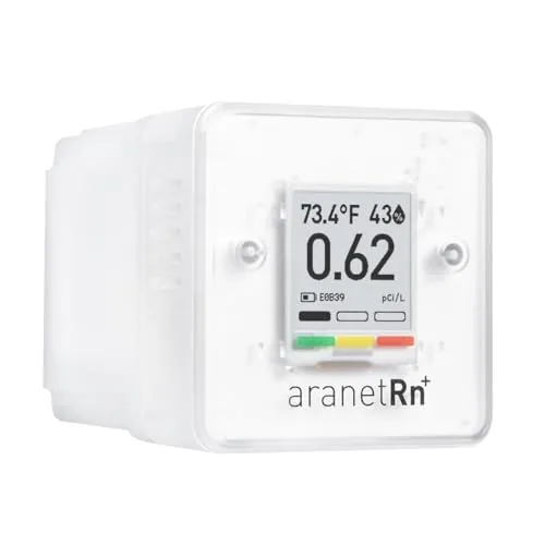 SAF Aranet Radon Detector for Home: 10-Min Measurement, Temperature, Relative Humidity, Pressure, E-Ink Display Review: Tested and Rated