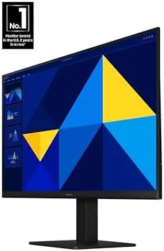Close look at the Samsung 24" (S30GD) Essential Monitor with IPS Panel and Tilt build quality