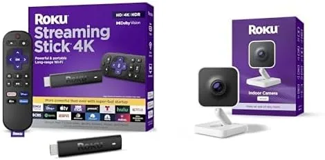 Roku Streaming Stick 4K + Roku Indoor Camera - Home Security - 1-Pack Review: Tested and Rated