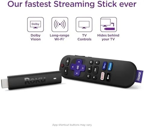 Another view of the Roku Streaming Stick 4K + Roku Indoor Camera - Home