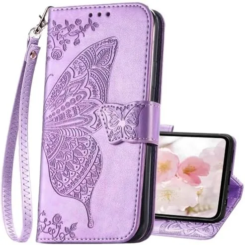 Overview of the for Samsung Galaxy A16 5G Phone Case Wallet, Lavender |