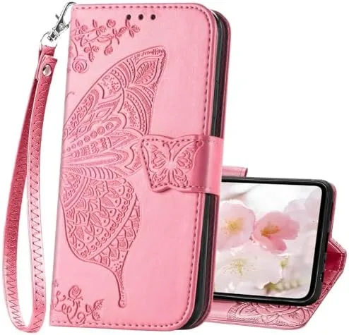 Overview of the for Samsung Galaxy A16 5G Phone Case Wallet, Pink |