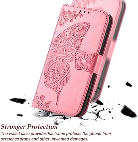 The for Samsung Galaxy A16 5G Phone Case Wallet, Pink | compared in context