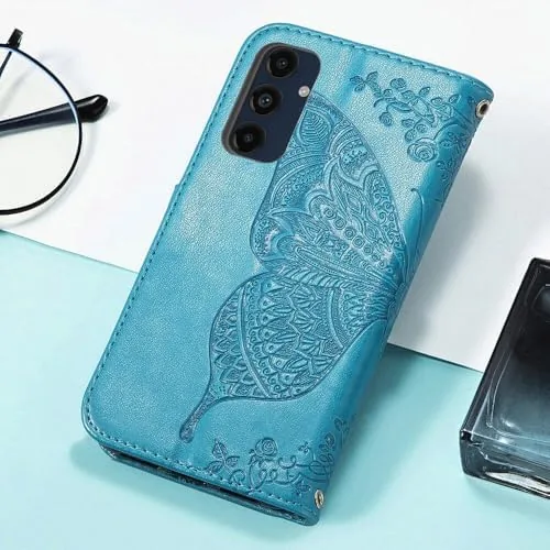 Testing the for Samsung Galaxy A16 5G Phone Case Wallet, Blue | over two weeks