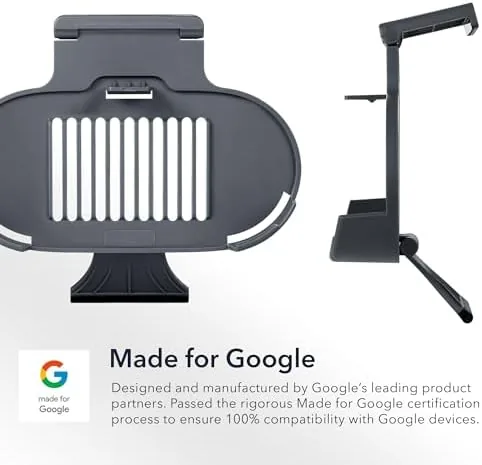 Close look at the Wasserstein TV Mount for Google TV Streamer 4K - Clip build quality