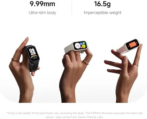 Another view of the XIAOMI Smart Band Active Global Version 1.47'' Display 18-Day Battery