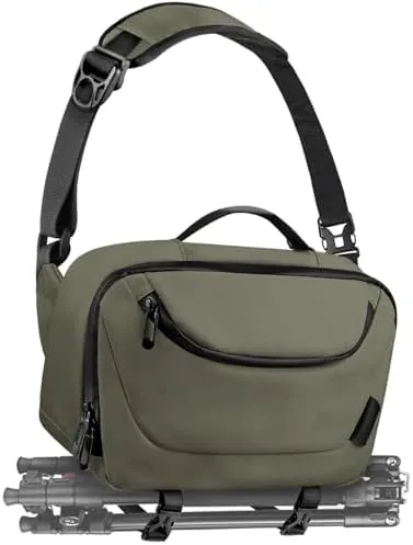 Testing the TAAOKA Camera Sling Bag,Travel Waterproof Camera Case with Tripod Holder,DSLR/SLR/Mirrorless over two weeks