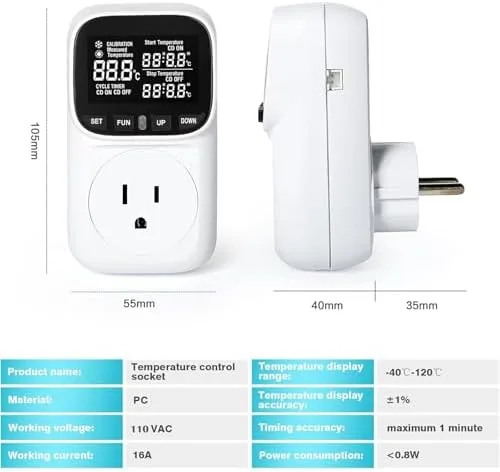 Testing the KABASI Digital Temperature Controller, Only Fahrenheit Dispaly with Sensor | over two weeks