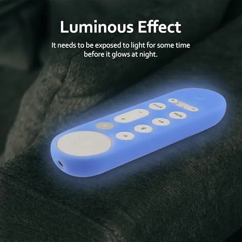 Close look at the LEFXMOPHY for Google TV Streamer 4K Remote Case 2024 Silicone build quality