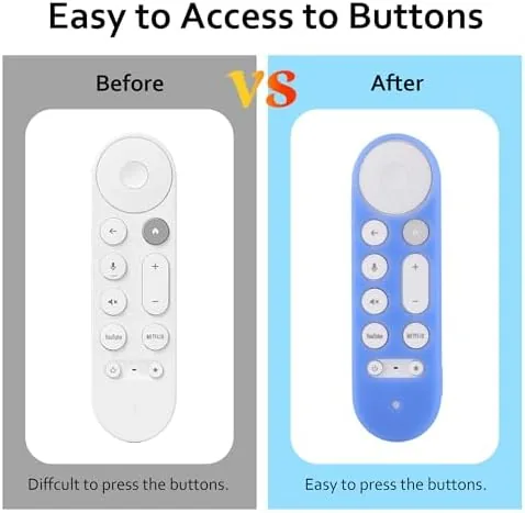 The LEFXMOPHY for Google TV Streamer 4K Remote Case 2024 Silicone compared in context