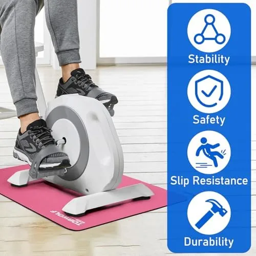 Testing the TOBWOLF Non-Slip Workout Mat for Ellipse Leg Exerciser, Ellipse Machine over two weeks