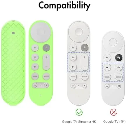 Close look at the USTIYA Remote Case for Google TV Streamer 4K 2024 Protective build quality