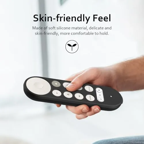 The USTIYA Remote Case for Google TV Streamer 4K 2024 Protective in real use