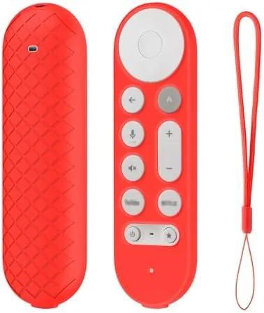 USTIYA Remote Case for Google TV Streamer 4K 2024 Protective Control Cover Silicone (Red) Review: Tested and Rated