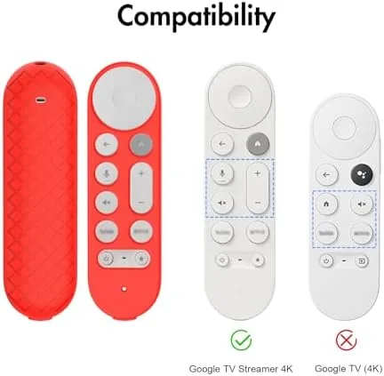 Close look at the USTIYA Remote Case for Google TV Streamer 4K 2024 Protective build quality