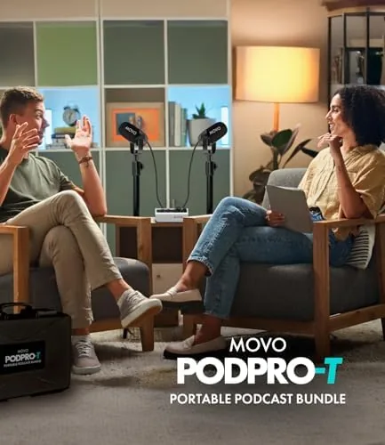 Close look at the Movo Portable Podcast Equipment Bundle for iPhone/Android Phones- Podcast Kit build quality