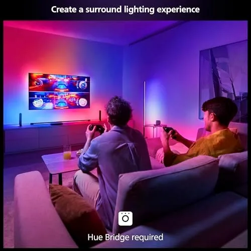 Close look at the Philips Hue Play HDMI Sync Box 8K, 1-Pack | Syncs build quality