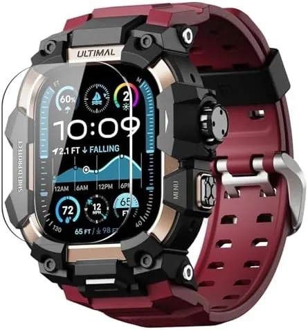 Testing the ULTIMAL Rugged Case with Band for Apple Watch 46mm,Compatible with over two weeks