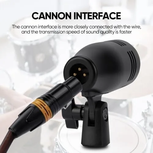 Another view of the W IN-MIX 7 Piece Wired Dynamic Drum Mic Kit (Whole