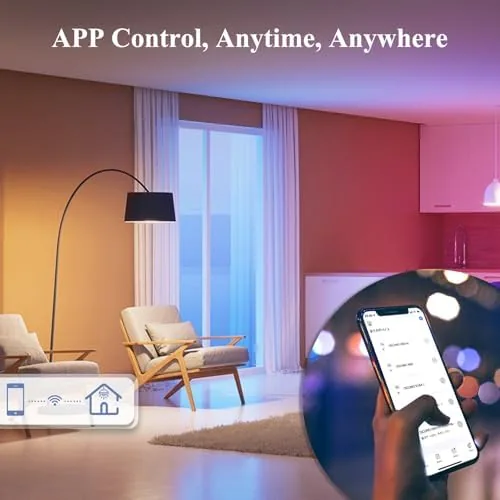 The DiCUNO Smart Edison Bulb ST19, RGB Color Changing & Tunable compared in context