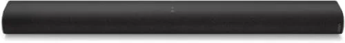 VIZIO All-in-One soundbar with wireless subwoofer set up in a living room
