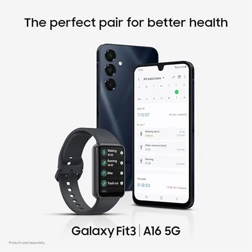 The Galaxy A16 next to a budget rival phone for comparison