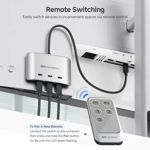 Testing the Cable Matters 20Gbps USB C KVM Switch, 3-in-1-Out, 140W PD over two weeks