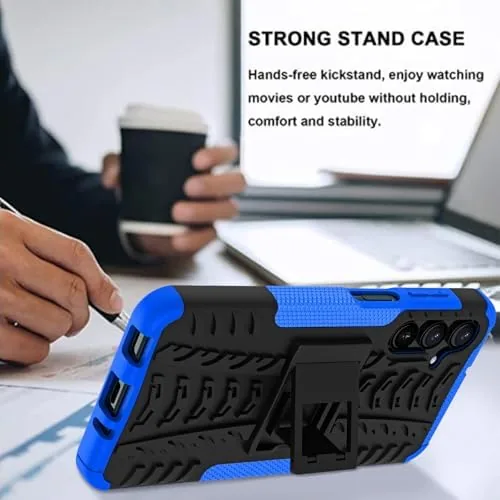 The for Samsung Galaxy A16 5G Case with 2 Pack Screen in real use