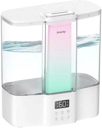 Testing the AEOCKY Geek-Level Ultrasonic Humidifier, 4L Top-Fill Cool Mist Diffuser | over two weeks