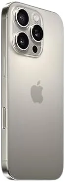 Close look at the Apple iPhone 16 Pro, 256GB, Natural Titanium - Locked to AT&T (Renewed) build quality