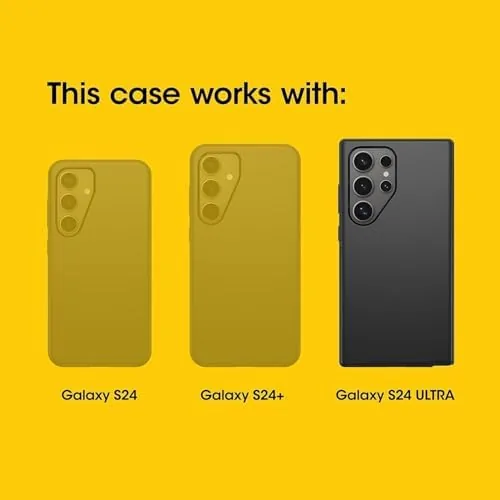 Close look at the OtterBox Samsung Galaxy S24 Ultra (Only) - Defender Series Case build quality