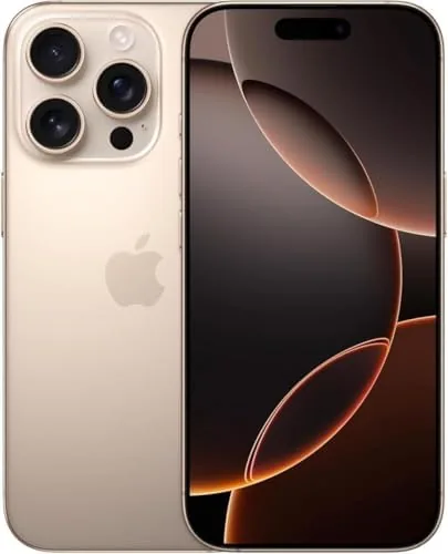 Overview of the Apple iPhone 16 Pro, 256GB, Desert Titanium - Locked to AT&T (Renewed)